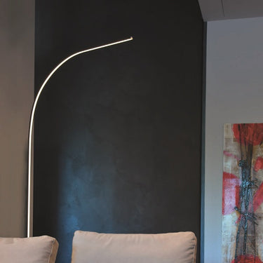 Stelo a muro curvo led 38,4w bianco WW Athena illuminazione Lampade da parete